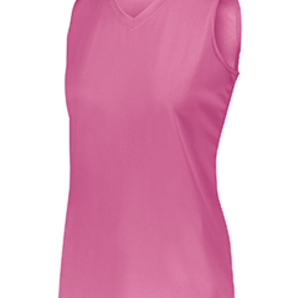 Girls Sleeveless Wicking Attain Jersey Thumbnail