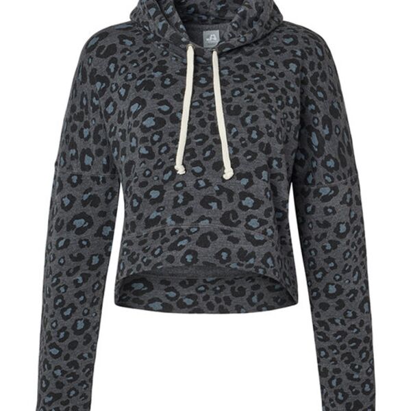 Ladies' Triblend Cropped Hooded Sweatshirt Thumbnail