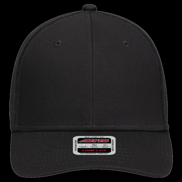 OTTO CAP® OTTO COMFY FIT® 6 Panel Low Profile Mesh Back Trucker Hat Thumbnail