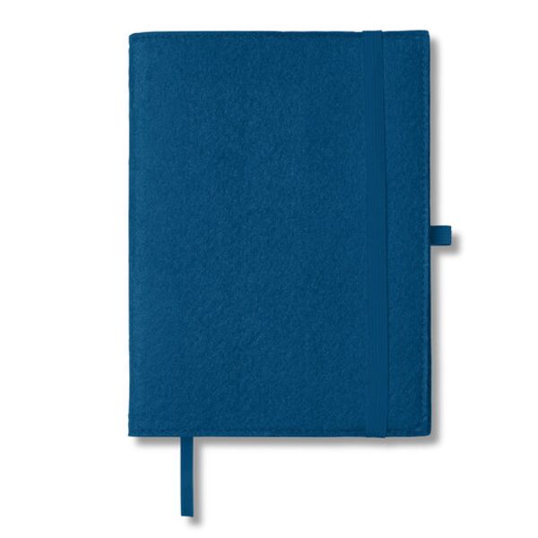 Felt Cover With Refillable Journal Notebook 6.5" X 8.7" Thumbnail