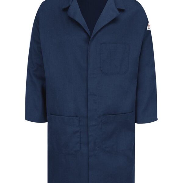 Men's Concealed Snap Front Lab Coat - EXCEL FR® ComforTouch® - 6 oz. Thumbnail